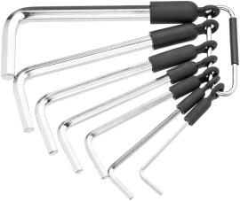 HAZET Winkelschraubendreher Satz 2100A/7R ∙ Innen Sechskant Profil ∙ 7-teilig ∙ <sup>3</sup>⁄<sub>32</sub> – <sup>5</sup>⁄<sub>16</sub> Produktbild