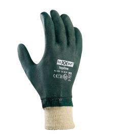 teXXor PVC-Handschuh GRÜN MIT STRICKBUND Nr.: 2155 Gr.: 10 Produktbild