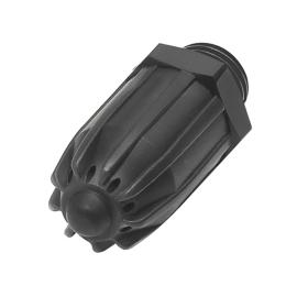 RIEGLER Lärmarme Runddüse, M12x1,25, POM Kunststoff, Düsen-Außen-ø 17 mm Produktbild