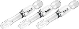HAZET Bit 2216NSLG-PZ3/3 ∙ 1/4 Zoll (6,3 mm) Sechskant massiv ∙ Pozidriv Profil PZ ∙ 3-teilig ∙ SW PZ3 Produktbild