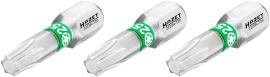 HAZET Bit 2223N-T25/3 ∙ 1/4 Zoll (6,3 mm) Sechskant massiv ∙ Innen TORX® Profil ∙ 3-teilig ∙ SW T25 Produktbild