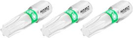 HAZET Bit 2223N-T30/3 ∙ 1/4 Zoll (6,3 mm) Sechskant massiv ∙ Innen TORX® Profil ∙ 3-teilig ∙ SW T30 Produktbild
