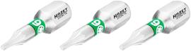 HAZET Bit 2223N-T6/3 ∙ 1/4 Zoll (6,3 mm) Sechskant massiv ∙ Innen TORX® Profil ∙ 3-teilig ∙ SW T6 Produktbild