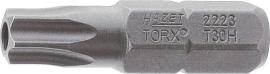 HAZET HAZET Bit 2223-T30H ∙ 1/4 Zoll (6,3 mm) Sechskant massiv ∙ Tamper Resistant TORX® Profil ∙ SW T30H Produktbild