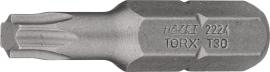 HAZET Bit 2224-T30 ∙ 5/16 Zoll (8 mm) Sechskant massiv ∙ Innen TORX® Profil ∙ SW T30 Produktbild
