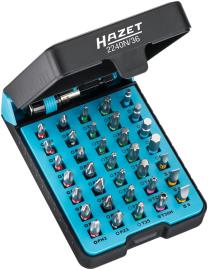 HAZET Bit Satz 2240N/36 ∙ 1/4 Zoll (6,3 mm) Sechskant massiv ∙ Pozidriv Profil PZ, Kreuzschlitz Profil PH, Tamper Resistant TORX® Profil, Innen Sechskant Profil, Schlitz Profil, Innen TORX® Profil ∙ 36-teilig ∙ 3 – 6 ∙ PH1 – PH3 ∙ PZ1 – PZ3 ∙ T10 – T40 Produktbild