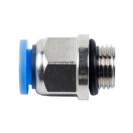 Aircraft Push-in-Stecker 1/8" AG x 6 mm, gerade, 15 bar Produktbild