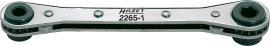HAZET Umschaltknarre für Bits 2265-1 ∙ 1/4 Zoll (6,3 mm) Sechskant hohl, 5/16 Zoll (8 mm) Sechskant hohl ∙ Länge: 140 mm Produktbild
