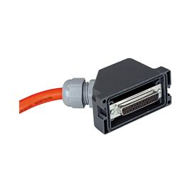 RIEGLER El. Anschluss Multipol 25-polig, IP 65, Steckdose IP 67 2,5 m Kabel Produktbild