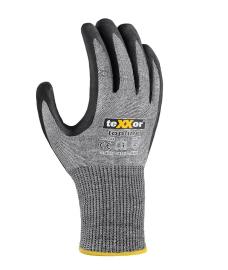 teXXor® Schnittschutz-Strickhandschuh GESANDETE NITRILBESCHICHTUNG Nr.: 2424 Produktbild