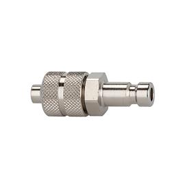 RIEGLER Nippel für Kupplungen NW 2,7, Edelstahl 1.4305, für Schlauch 4x3 Produktbild