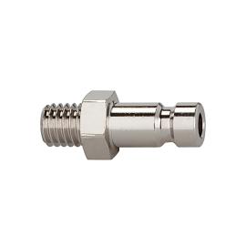 RIEGLER Nippel für Kupplungen NW 2,7, Edelstahl 1.4305, G 1/8 AG, SW 11 Produktbild