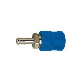 RIEGLER Sicherheitskupplung NW 7,4, Typ KE, Messing vernickelt , Tülle LW 13 Produktbild
