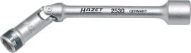 HAZET Glühkerzen Steckschlüssel 2530 ∙ 3/8 Zoll (10 mm) Vierkant hohl ∙ Außen Sechskant-Tractionsprofil ∙ SW 10 mm Produktbild