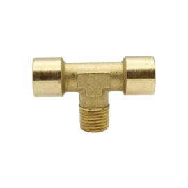 RIEGLER T-Stück, innen/außen/innen, G/R 1/8, SW 10, Messing blank Produktbild