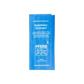 PFERD TOOLS Präzisions-Nadelfeilen-Set 12-tlg. in Rolltasche 180mm Schweizer Hieb 0, grob Produktbild