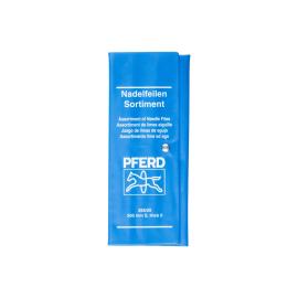 PFERD TOOLS Präzisions-Nadelfeilen-Set 12-tlg. in Rolltasche 200mm Schweizer Hieb 0, grob Produktbild