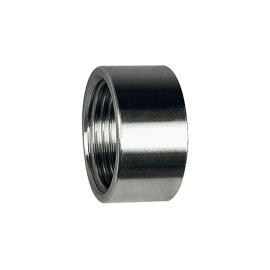 RIEGLER Muffe, rund, kurze Ausführung, G 3/4, Edelstahl 1.4408 Produktbild