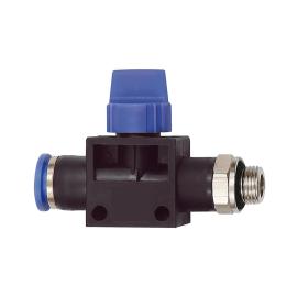 3/2-Wegeventil »Blaue Serie«, Steckanschluss, G 3/8 a., S-G Ø 8mm Produktbild