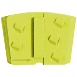 Tyrolit PKD-Schleifschuh, 5 PKD-Segmente, rechts PREMIUM 77x52x26 Produktbild