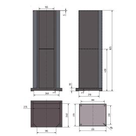 Optimum Maschinenunterbau GU 3 Produktbild