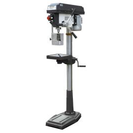 Säulenbohrmaschine Optimum OPTIdrill DQ 25 Aktions-Set inkl. Schraubstock Produktbild
