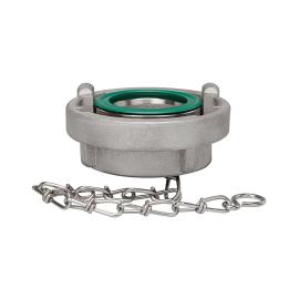 RIEGLER Storz-Blindkupplung, Kette, ES V4A, Storz-Größe 65, KA 81 mm Produktbild
