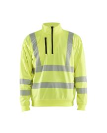 High Vis Sweatshirt Half-Zip Produktbild