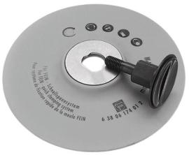 Elastischer Schleifteller, Ø 180 mm Produktbild