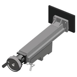 Metallkraft Schraubstock hinter dem Schnitt Metallkraft Produktbild