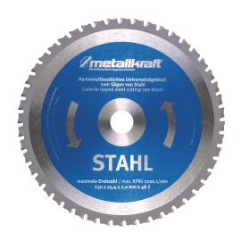 Metallkraft Sägeblatt für Stahl Ø 230 x 2,0 x 25,4 mm Z48 Produktbild