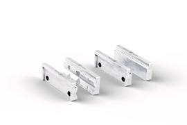 Fein Schutzbackenpaar Set (P) Prisma und (B) Blank 110 mm Aluminium (VersaMAG) Produktbild