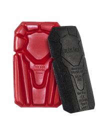 Blakläder Kniepolster Schwarz/Rot One size Produktbild