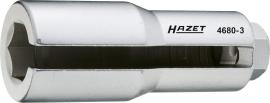 HAZET Lambda-Sonden Einsatz 4680-3 ∙ 1/2 Zoll (12,5 mm) Vierkant hohl ∙ Außen Sechskant Profil ∙ SW 22 mm Produktbild