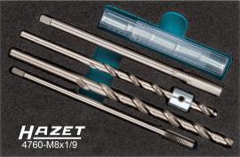 HAZET Glühkerzen Reparatur Satz 4760-M8X1/9 ∙ 9-teilig Produktbild
