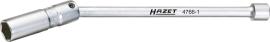 HAZET Zündkerzen Schlüssel 4766-1 ∙ 3/8 Zoll (10 mm) Vierkant hohl ∙ Außen Sechskant Profil ∙ SW 16 mm ∙ <sup>5</sup>⁄<sub>8</sub>″ Produktbild