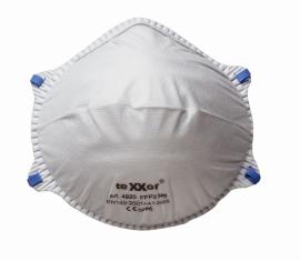 teXXor® Feinstaubmaske FFP2 >>NR<< D mit Nasenbügel Nr.: 4820 Produktbild