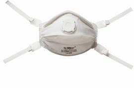 teXXor® Feinstaubmaske FFP3/V >>NR<< D mit Nasenbügel Nr.: 4831 Produktbild