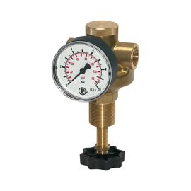 Druckregler für Wasser, inkl. Manometer, G 1/2, 0,5 - 6 bar Produktbild