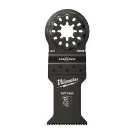 Milwaukee 35 x 42 mm Multitool Starlock Tauchsägeblatt für Schnitte in Holz Produktbild