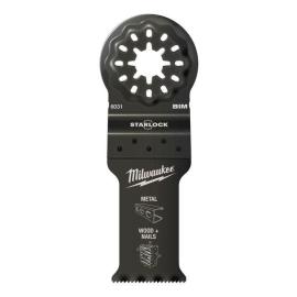 Milwaukee 28 x 47 mm Multitool Starlock Bi-Metall Tauchsägeblatt Multimaterial Produktbild