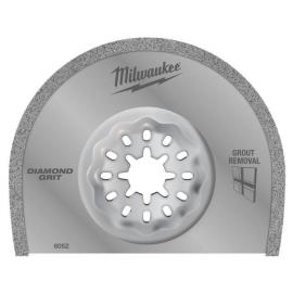 Milwaukee 75 x 25 x 1,2 mm Multitool Starlock Sägeblatt Diamant bestückt zum Entfernen von Fugen Produktbild