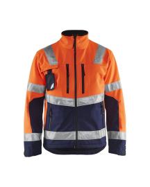 High Vis Softshell Jacke Produktbild