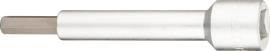 HAZET Verlängerung 4910-8 ∙ 1/2 Zoll (12,5 mm) Vierkant hohl ∙ Innen Sechskant Profil ∙ SW 8 mm Produktbild