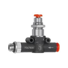 RIEGLER 3/2-Wegeventil, pneumatisch NC, Schlauch - Gewinde, G1/8, Schl.8 Produktbild