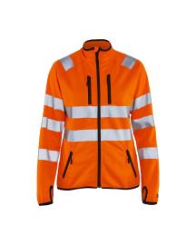 Damen High Vis Softshell Jacke Produktbild