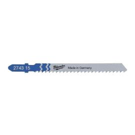 Milwaukee 75x 3 mm T127D Stichsägeblatt Metall für Schnitte in Aluminium Produktbild