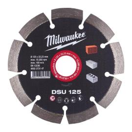 Milwaukee optimiert für Mauernutfräsen Diamanttrennscheibe DSU 125 mm Produktbild