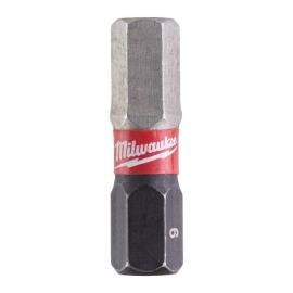Milwaukee Hex 6 / 25 mm Schrauberbit SHOCKWAVE Produktbild
