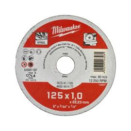 Milwaukee 200 x SCS41 125 x 1 mm Contractor Thekendisplay Metalltrennscheibe Contractor 125 x 1 mm Produktbild